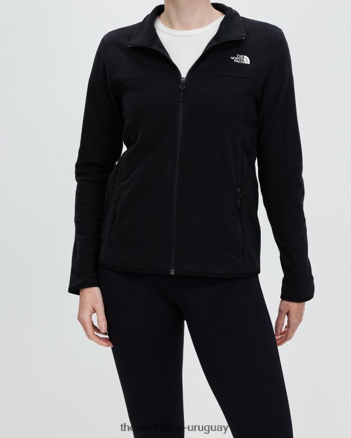 chaqueta con cremallera completa tka glacier 2RRLTN6872 negro The North Face