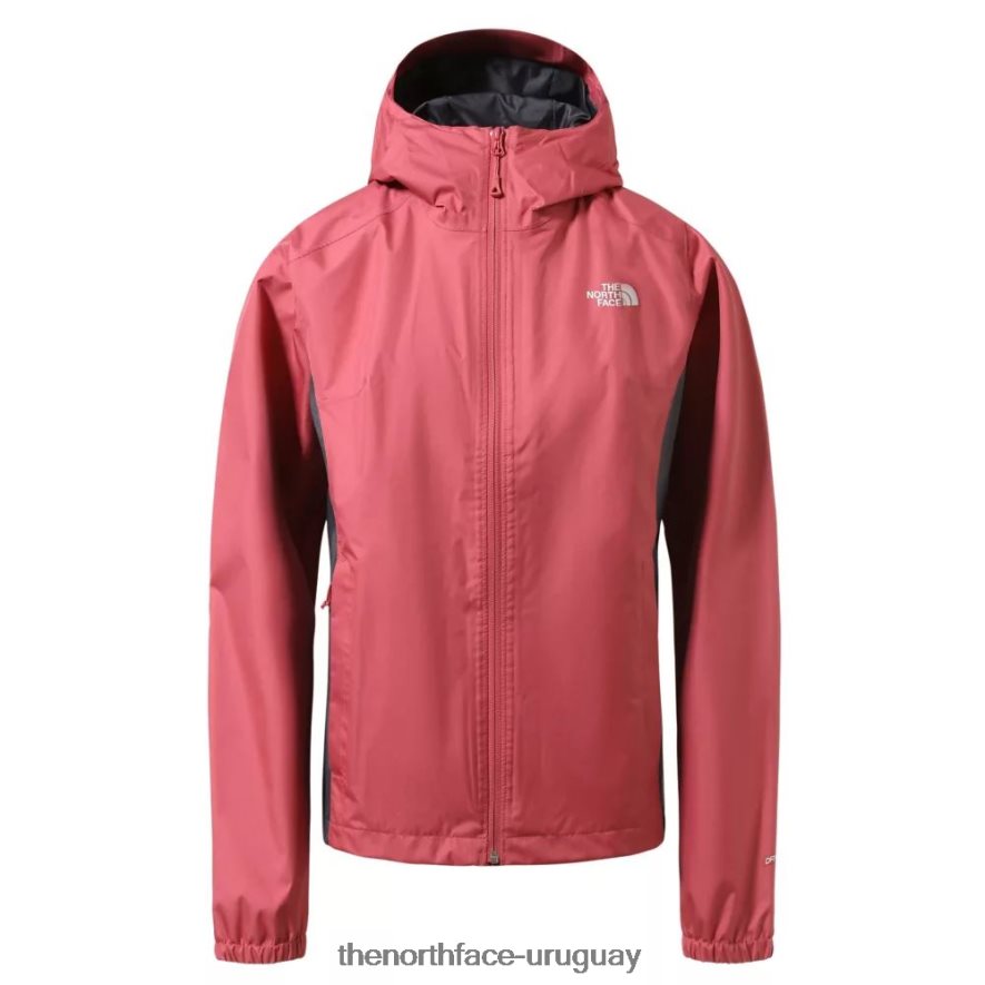 chaqueta con cremallera quest para mujer 2RRLTN903 rosa pizarra The North Face