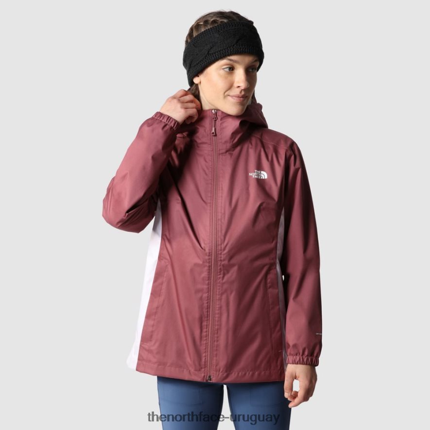 chaqueta con cremallera quest para mujer 2RRLTN905 jengibre The North Face