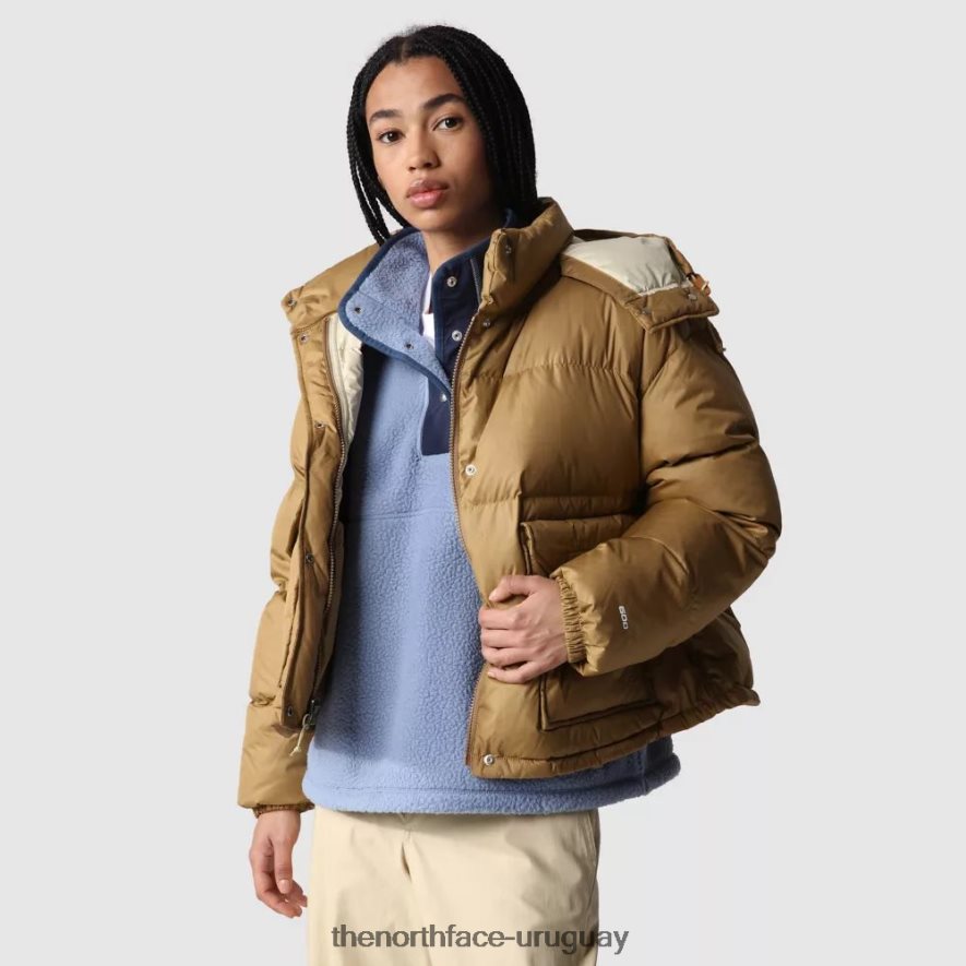 chaqueta corta de plumas sierra '71 para mujer 2RRLTN1717 marrón utilitario The North Face