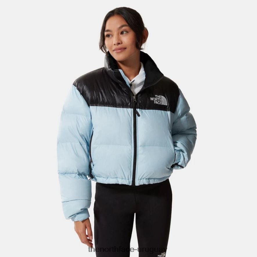 chaqueta corta nuptse mujer 2RRLTN1067 azul beta The North Face