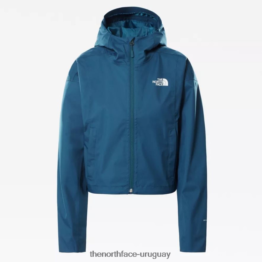 chaqueta de búsqueda recortada para mujer 2RRLTN885 azul The North Face