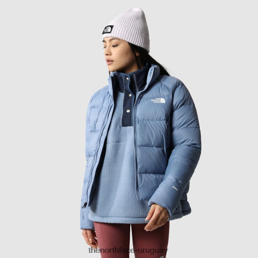 chaqueta de plumón hialita para mujer 2RRLTN308 azul popular The North Face