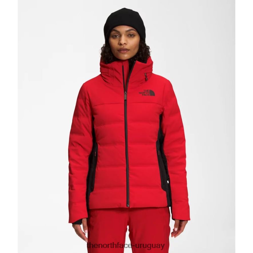 chaqueta de plumas amry mujer rojo negro 2RRLTN4056 negro rojo The North Face