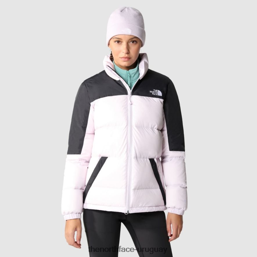 chaqueta de plumas diablo para mujer 2RRLTN594 niebla de lavanda The North Face