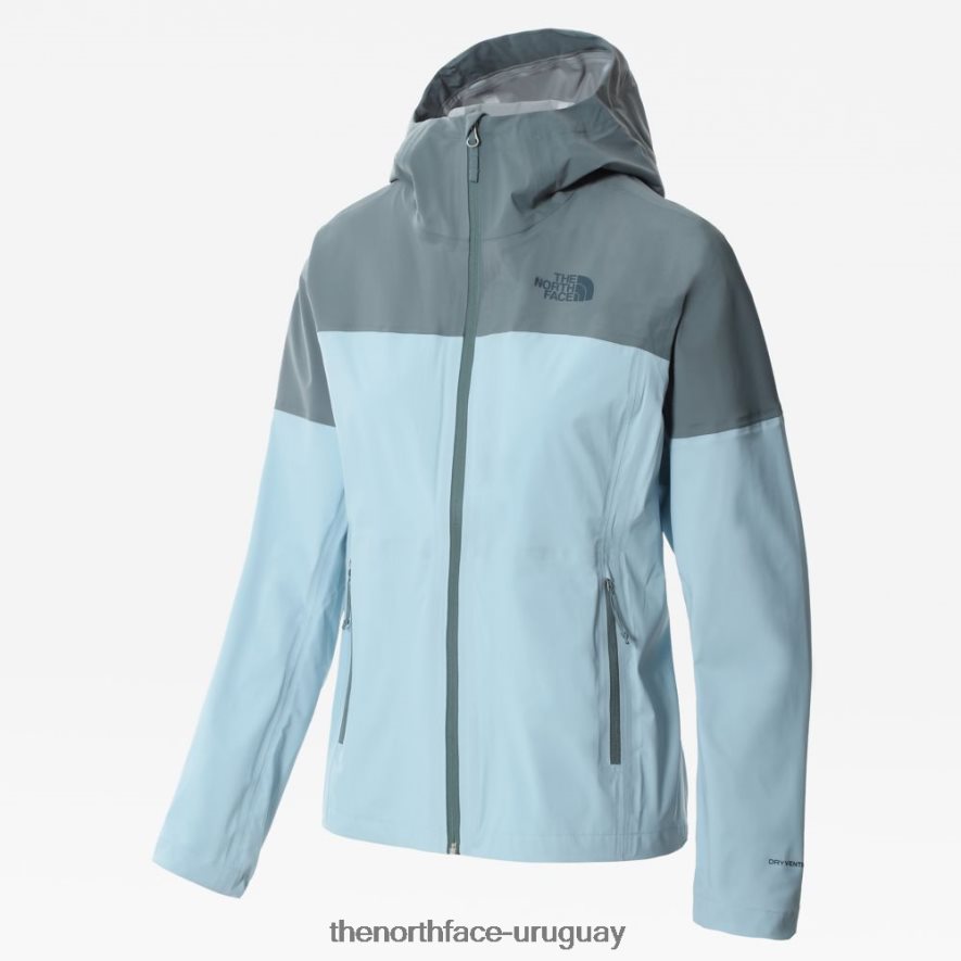 chaqueta dryvent de cuenca oeste para mujer 2RRLTN1423 azul beta The North Face