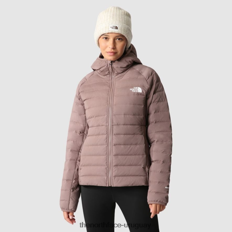 chaqueta elástica Belleview para mujer 2RRLTN1628 color topo profundo The North Face