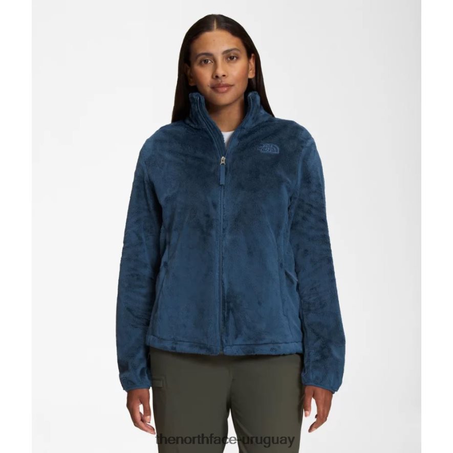 chaqueta osito mujer 2RRLTN5571 azul sombreado The North Face