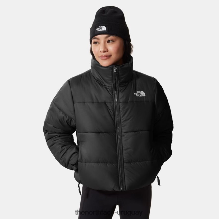 chaqueta saikuru recortada para mujer 2RRLTN866 negro The North Face