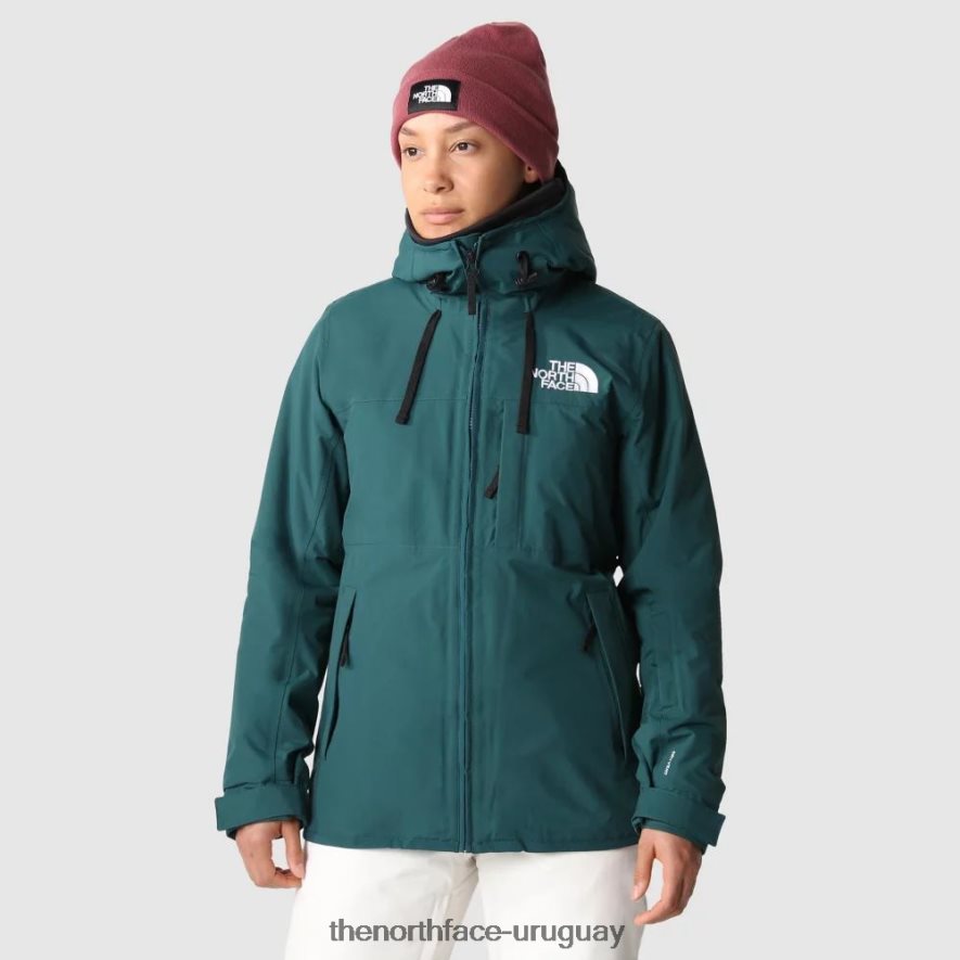 chaqueta superlu mujer 2RRLTN516 verde The North Face