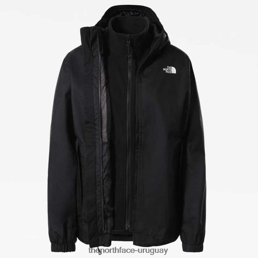 chaqueta triclimate para mujer 2RRLTN908 negro The North Face