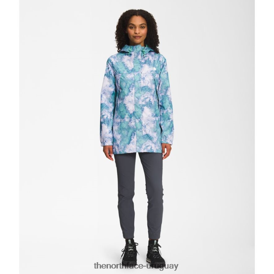 parka anora estampada mujer 2RRLTN4814 niebla de lavanda The North Face