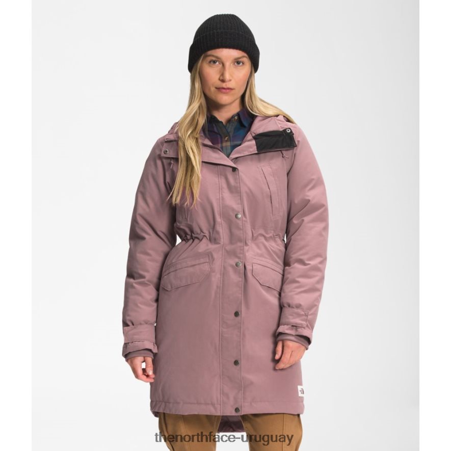 parka de nieve para mujer 2RRLTN3868 malva crepuscular The North Face