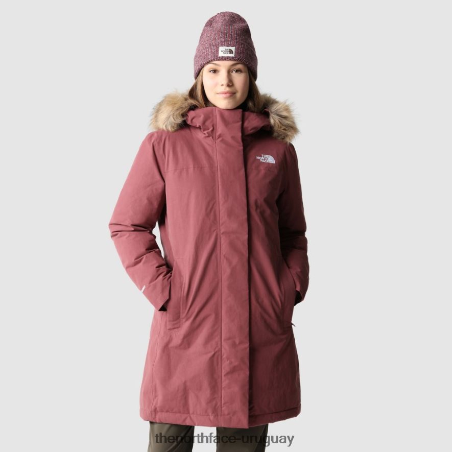 parka ártica mujer 2RRLTN538 jengibre The North Face