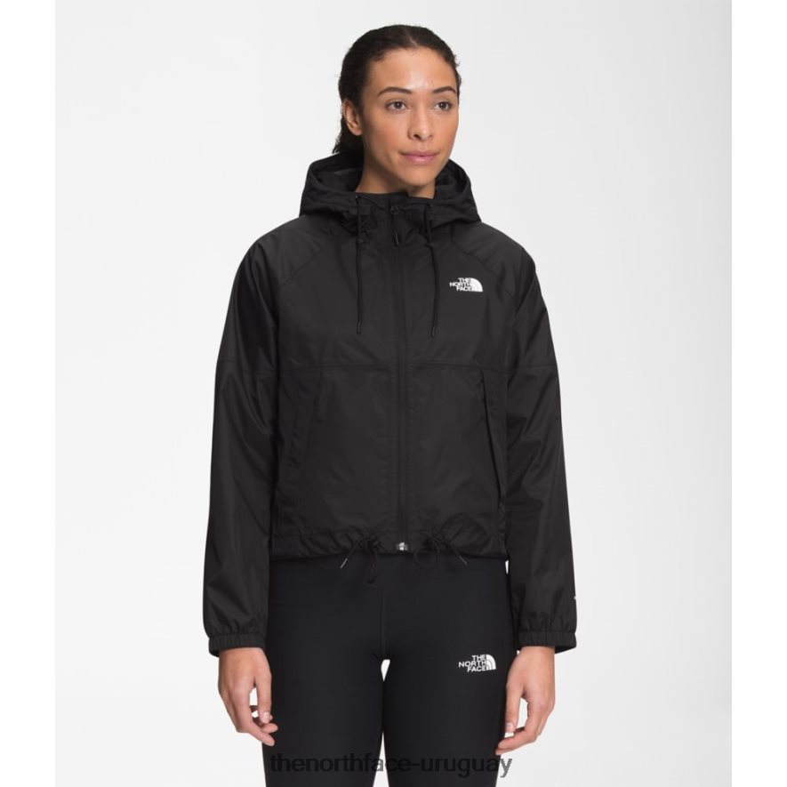 sudadera con capucha anora lluvia mujer 2RRLTN4827 negro The North Face