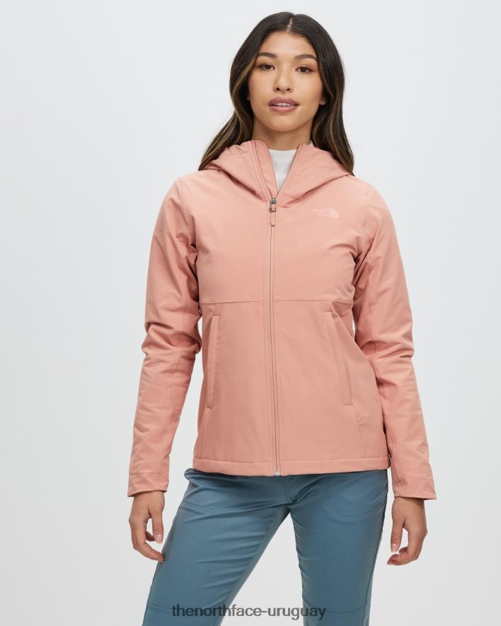 sudadera con capucha de schelbe raschel 2RRLTN7011 rosa del amanecer The North Face