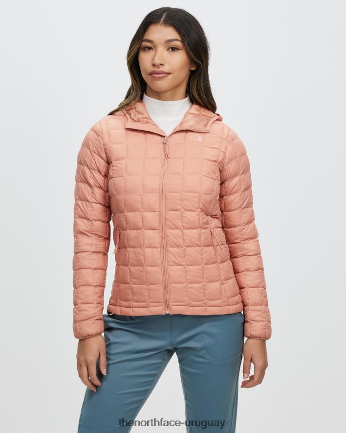 sudadera con capucha termoball eco 2.0 2RRLTN6965 rosa del amanecer The North Face