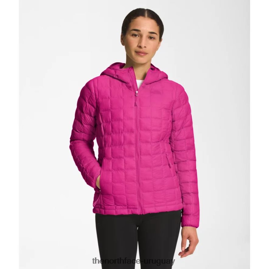 sudadera con capucha thermoball eco 2.0 para mujer 2RRLTN4196 rosa fucsia The North Face