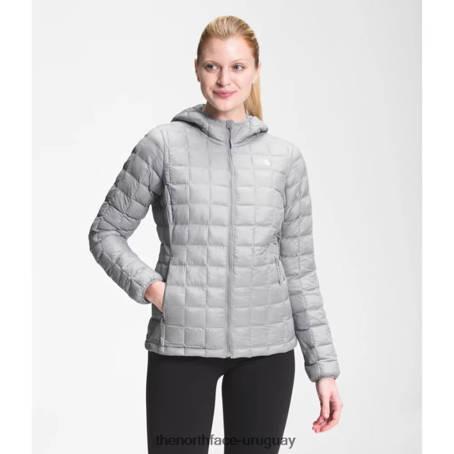 sudadera con capucha thermoball eco 2.0 para mujer 2RRLTN4198 gris The North Face