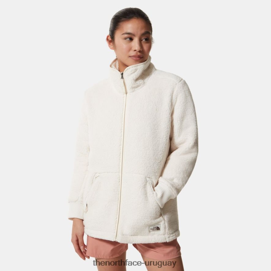 chaqueta campshire con cremallera completa para mujer 2RRLTN331 blanco The North Face