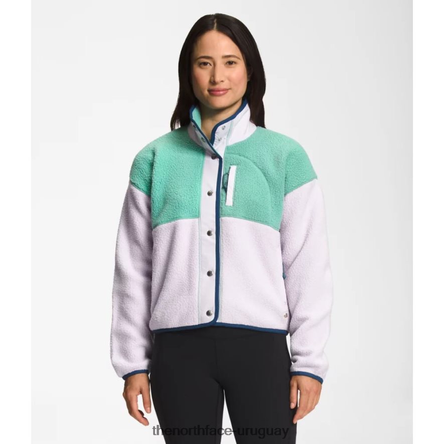 chaqueta polar cragmont para mujer 2RRLTN3866 wasabi The North Face