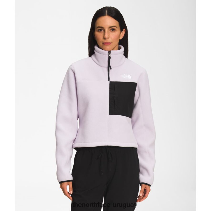 jersey denali para mujer 2RRLTN5609 niebla de lavanda The North Face