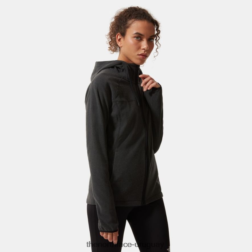 sudadera con capucha de lana con cremallera completa homesafe para mujer 2RRLTN915 raya negra The North Face