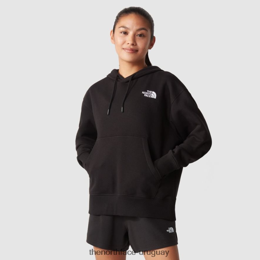 sudadera con capucha esencial para mujer 2RRLTN2246 negro The North Face