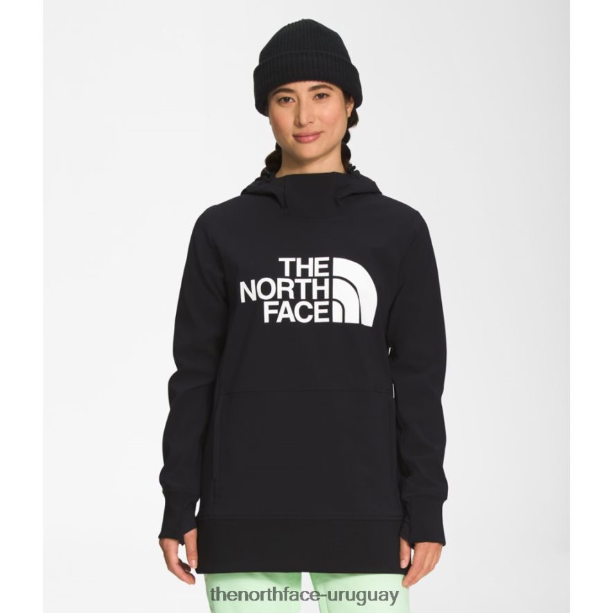 sudadera con capucha tekno para mujer 2RRLTN5700 negro The North Face