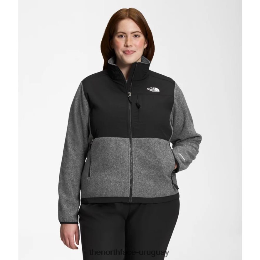 chaqueta mujer plus denali 2RRLTN5839 gris The North Face