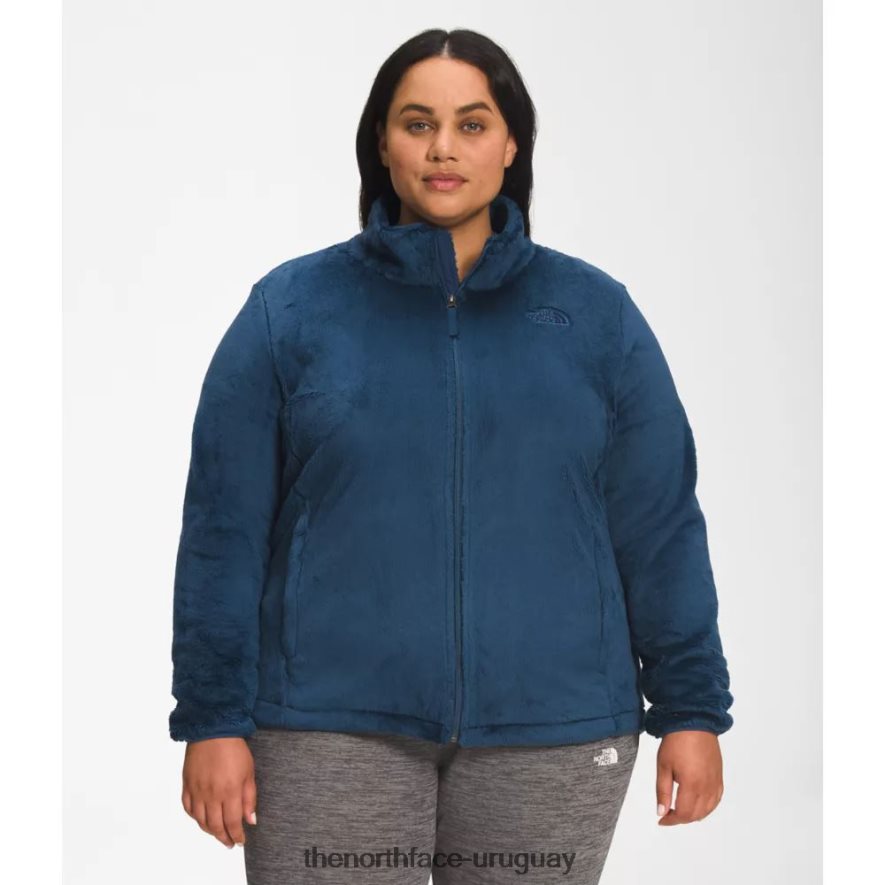 chaqueta mujer plus osito 2RRLTN5714 azul sombreado The North Face