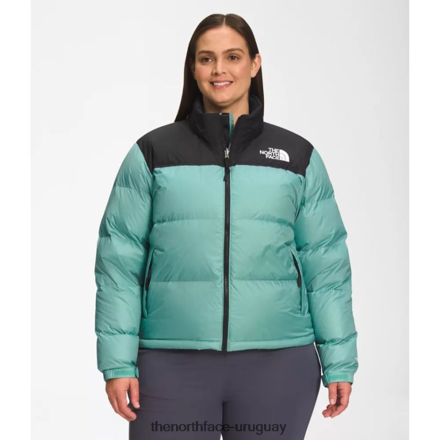 chaqueta nuptse retro 1996 mujer plus 2RRLTN5005 wasabi The North Face