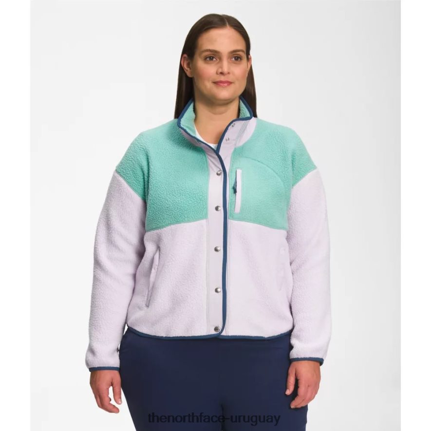 chaqueta polar mujer plus cragmont 2RRLTN4900 wasabi The North Face