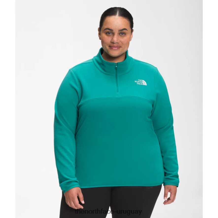 mujer plus tka glacier zip 2RRLTN6119 verde porcelana The North Face