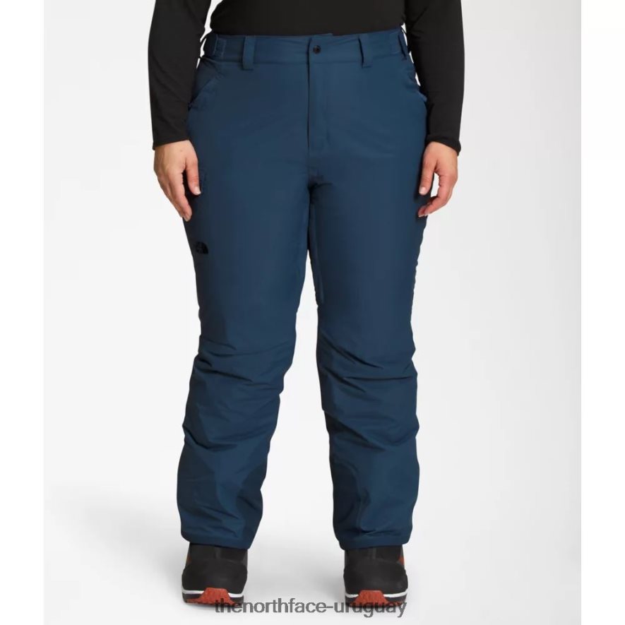 pantalones con aislamiento mujer plus freedom 2RRLTN5706 azul sombreado The North Face