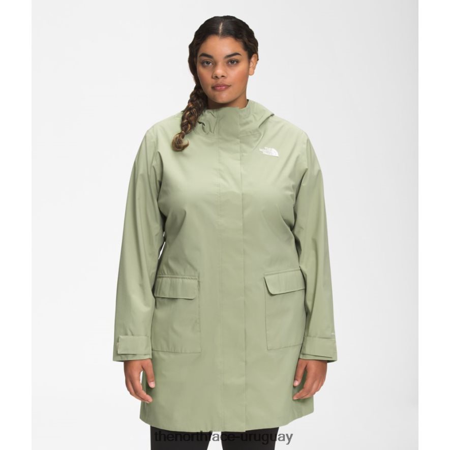 parka lluvia mujer plus city brisa ii 2RRLTN4939 té verde The North Face