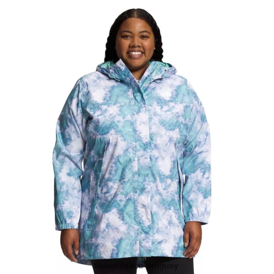 parka mujer estampada plus antora 2RRLTN5021 niebla de lavanda The North Face