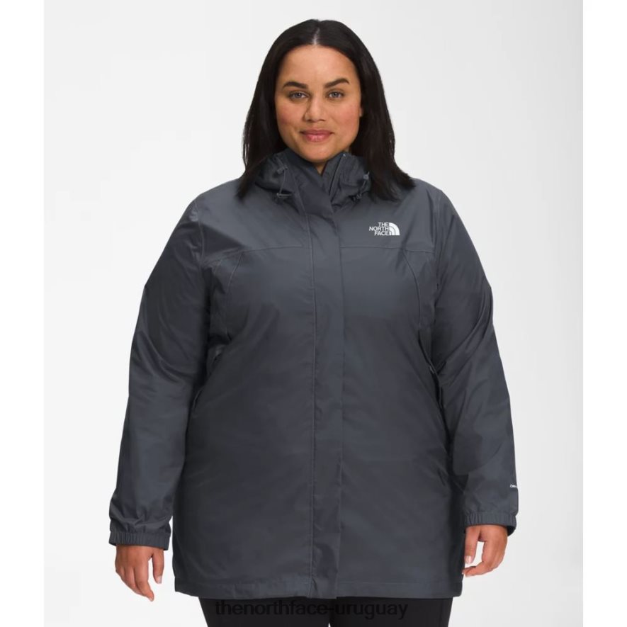 parka mujer plus antora 2RRLTN4974 gris The North Face