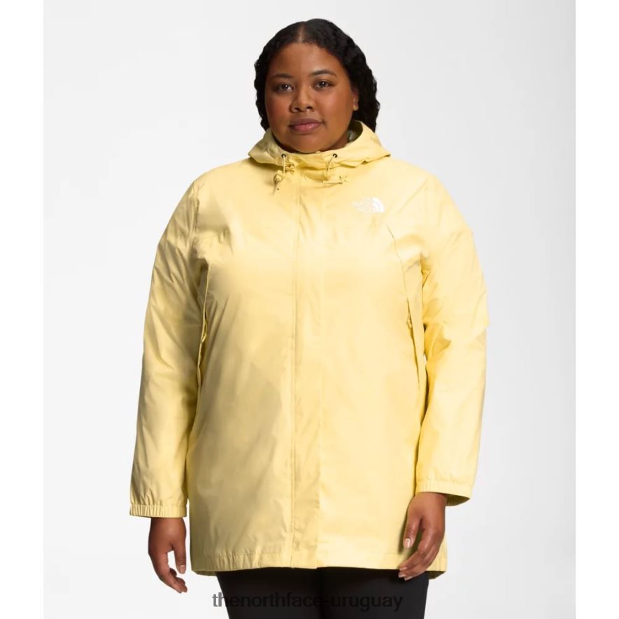 parka mujer plus antora 2RRLTN4975 plátano pálido The North Face