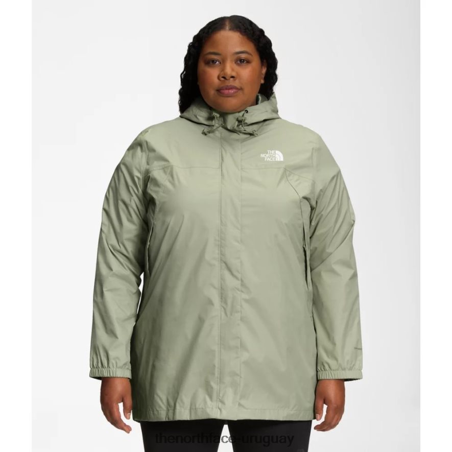 parka mujer plus antora 2RRLTN4976 té verde The North Face