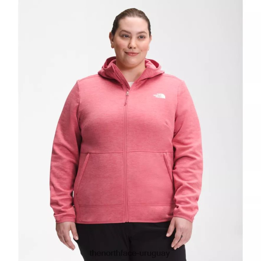 sudaderas con capucha de mujer plus canyonlands 2RRLTN4904 rosa pizarra The North Face