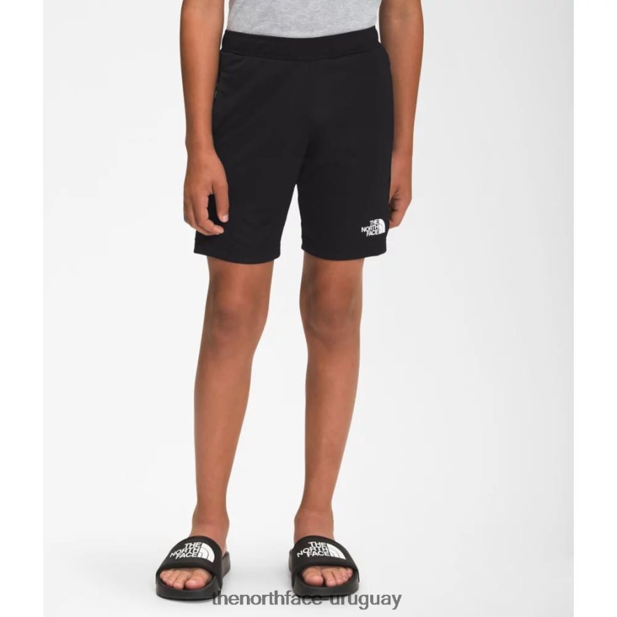 Los chicos nunca paran de tejer shorts de entrenamiento. 2RRLTN5046 negro The North Face