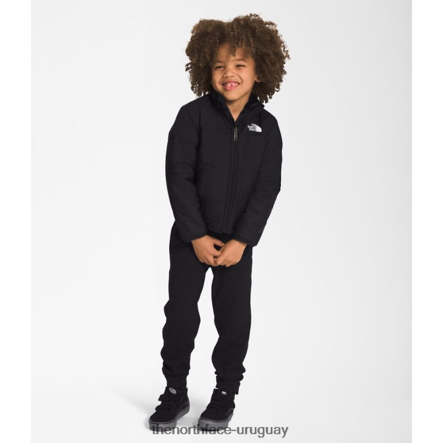 chaqueta reversible para niños mossbud 2RRLTN5329 negro The North Face