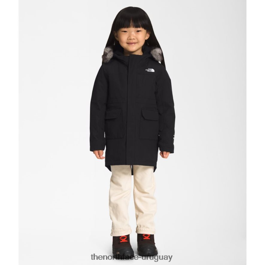 parka ártica para niños 2RRLTN5944 negro The North Face