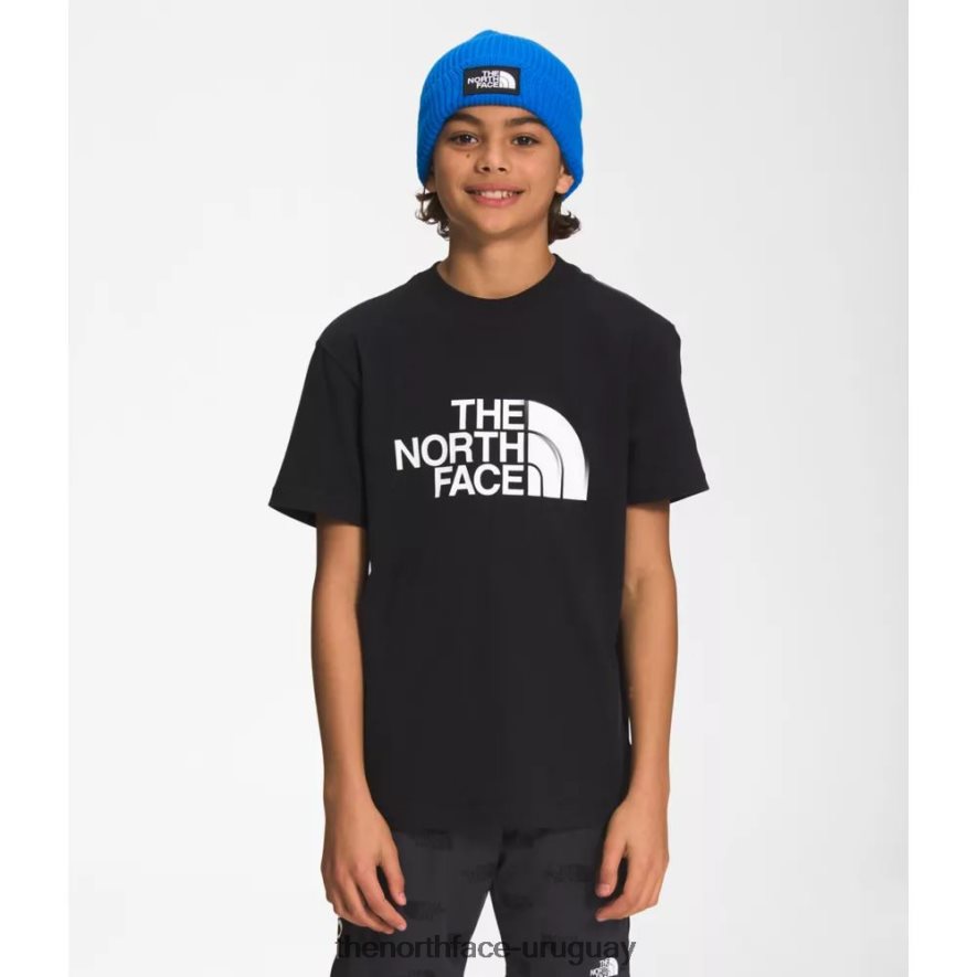 camiseta gráfica de manga corta para niños en blanco y negro 2RRLTN5959 blanco negro The North Face