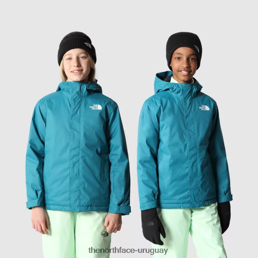 chaqueta aislante snowquest para adolescentes 2RRLTN1963 puerto azul The North Face