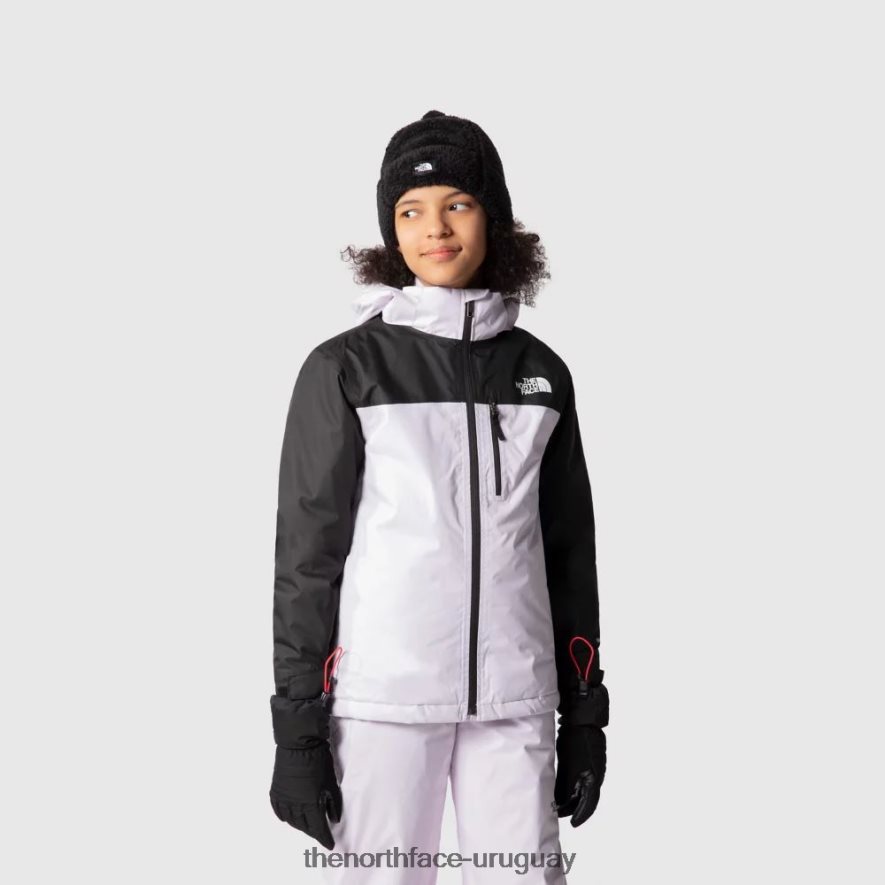 chaqueta aislante snowquest plus para adolescentes 2RRLTN1969 niebla de lavanda The North Face