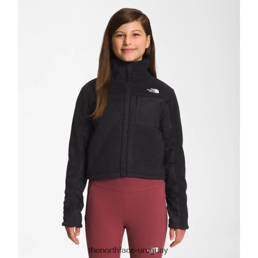 chaqueta de lana mezclada para niñas 2RRLTN5294 negro The North Face