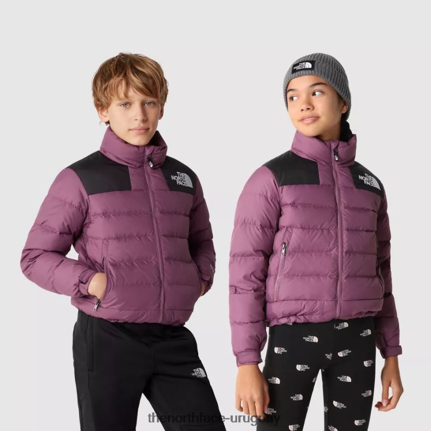 chaqueta macizo juvenil 2RRLTN2286 picas moradas The North Face