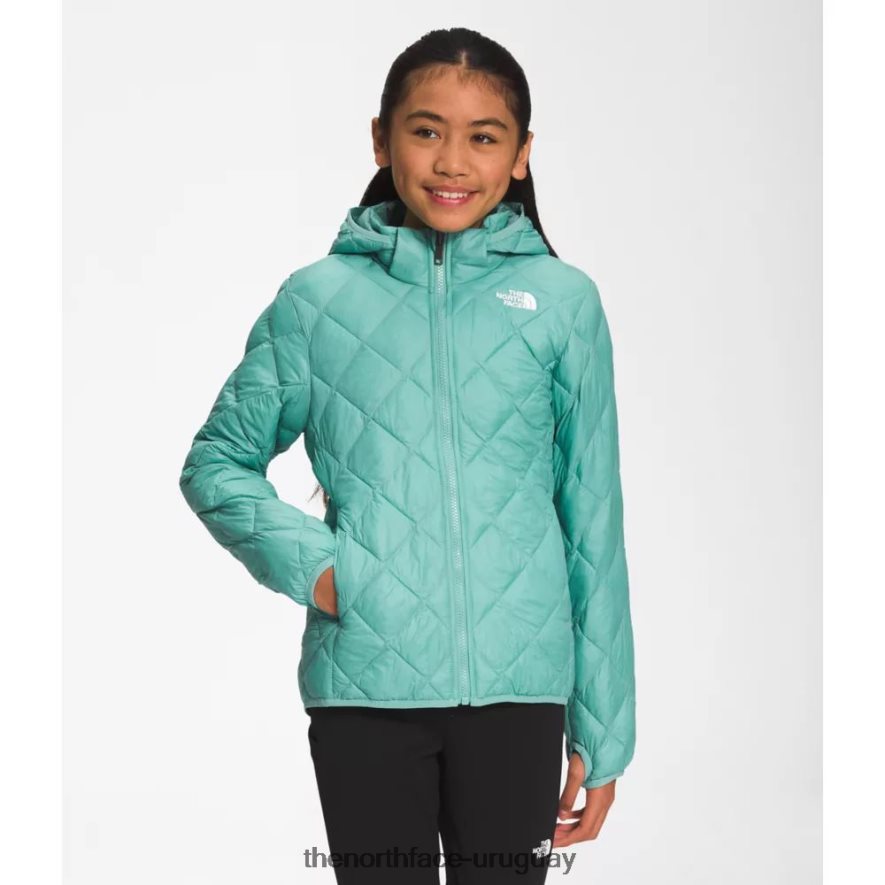 chaqueta termoball con capucha para niña 2RRLTN5975 wasabi The North Face